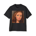 Funny Doll Face Oversized T‑Shirt