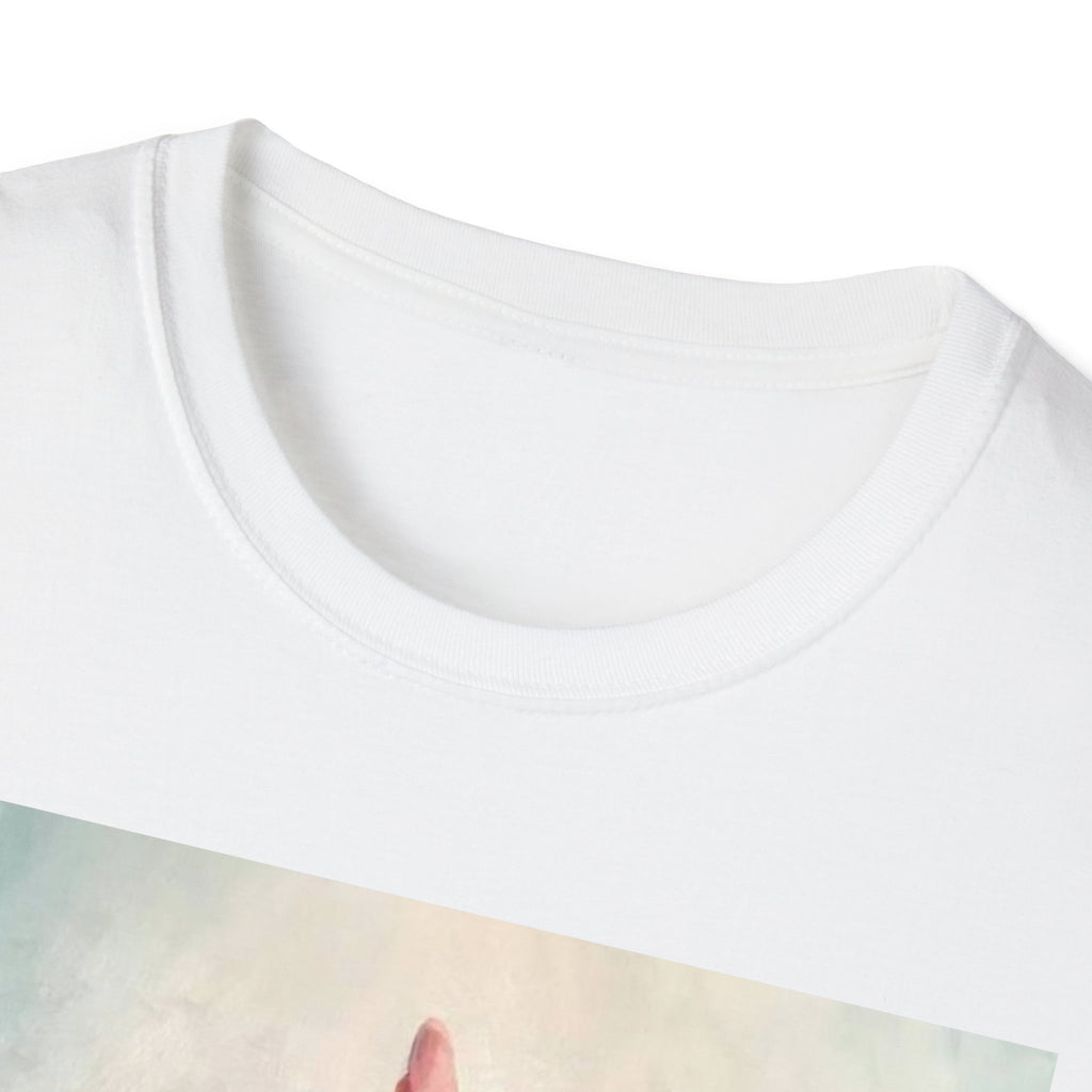 Raised Middle Finger T-Shirt  Hand Illustration, Vintage Painting Style