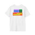 Friendly But Not Your Friend T-Shirt Bold Retro Block Text