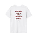 BRUNETTE Everything I Love Is Illegal Expensive Or Brunette T-Shirt