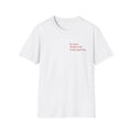 It costs 0.00 to be a nice person T-Shirt  Minimal Text Tee